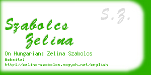 szabolcs zelina business card